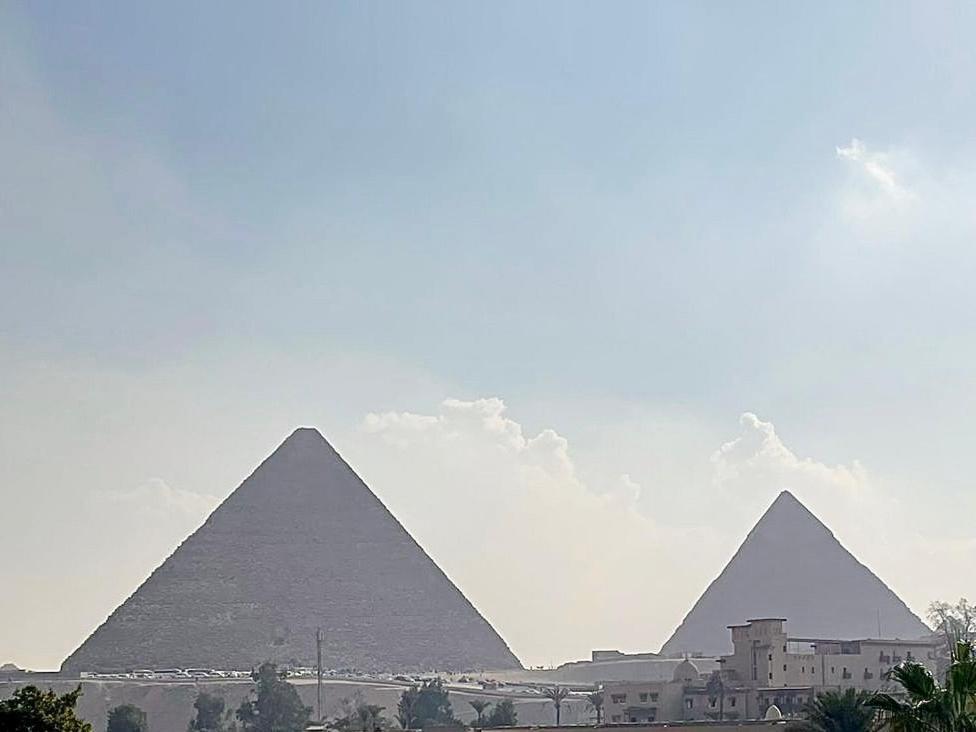Hostel H100 Pyramids View Giza Exteriér fotografie